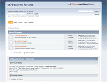 Tablet Screenshot of ct7security.com